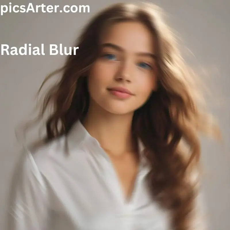 radial blur in picsart